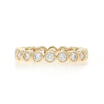 1.00ctw Diamond Women's Band Yellow Gold