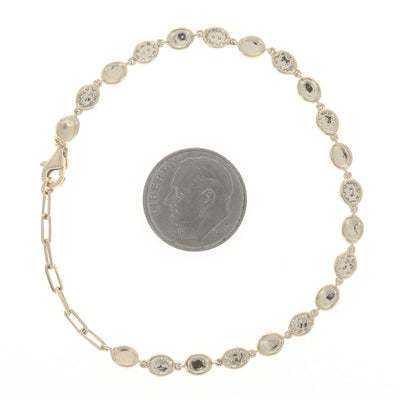 .54ctw Diamond Bracelet Yellow Gold