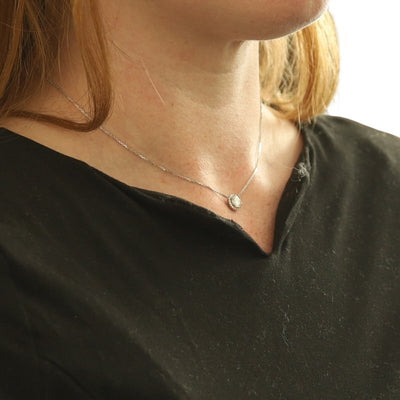 .88ctw Diamond and Diamond Women's Pendant Necklace White Gold