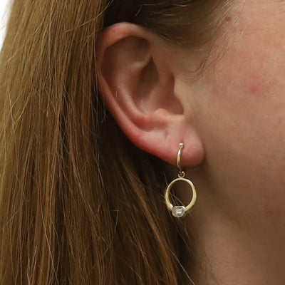 .44ctw Diamond Women's Earrings Yellow Gold