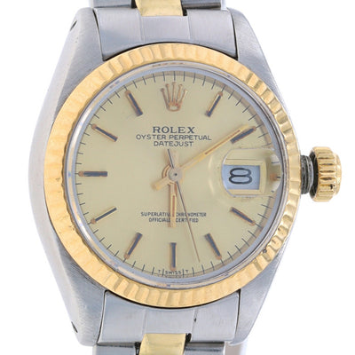 Rolex Oyster Perpetual Ladies Wristwatch 6916 Stainless Steel Automatic