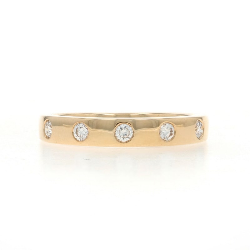 .25ctw Diamond Women's Band Yellow Gold