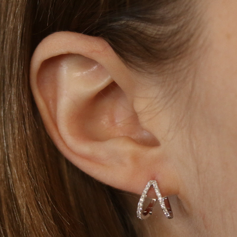 .26ctw Diamond Earrings White Gold