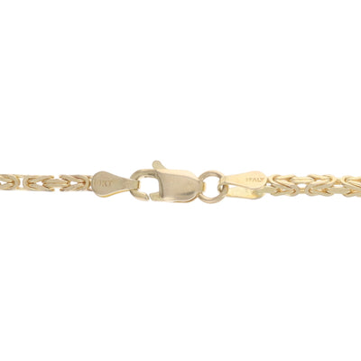 Byzantine Chain Necklace Yellow Gold