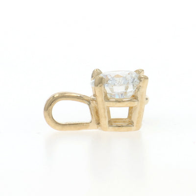 .38ct Diamond Pendant Yellow Gold