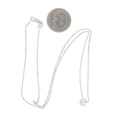 .45ct Diamond Pendant Necklace White Gold