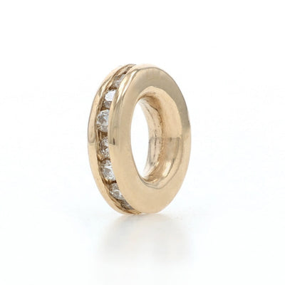 Diamond Women's Charm Yellow Gold