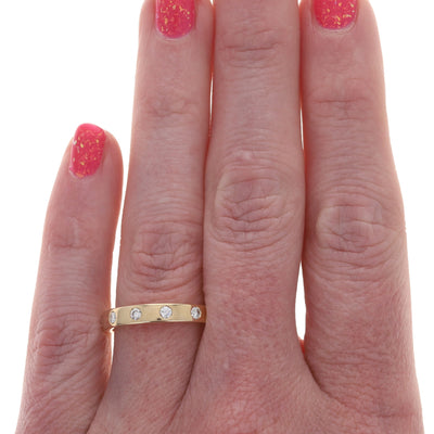 .25ctw Diamond Women's Band Yellow Gold