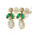 2.93ctw Diamond Earrings Yellow Gold