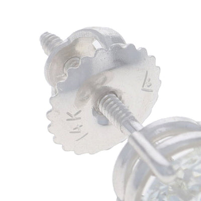 1.89ctw Diamond Earrings White Gold