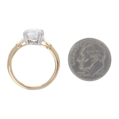 2.68ctw Diamond and Diamond Ring Yellow Gold