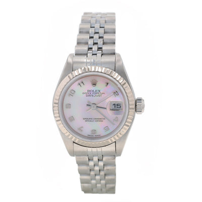 Rolex Datejust Mother of Pearl Wristwatch 79174 Automatic