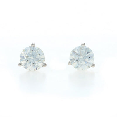 2.04ctw Diamond Women's Earrings White Gold