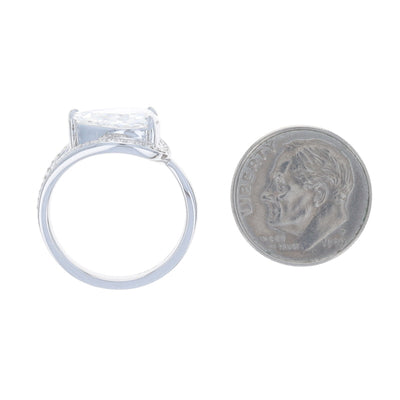 1.79 Diamond and Diamond Ring White Gold