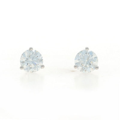 2.01ctw Diamond Women's Earrings White Gold