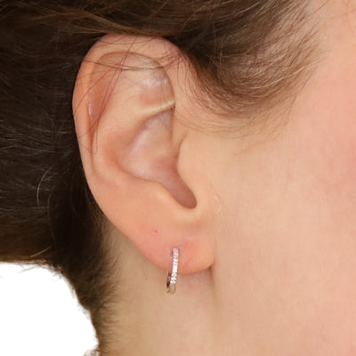 Diamond Earrings White Gold