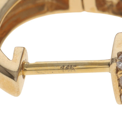 .50ctw Diamond Women's Earrings Yellow Gold