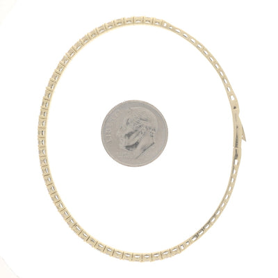 1.42ctw Diamond Bracelet Yellow Gold