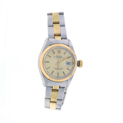 Rolex Oyster Perpetual Ladies Wristwatch 6916 Stainless Steel Automatic