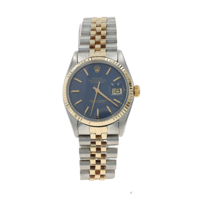 Rolex Datejust Men's Watch 1601 Stainless Steel Automatic