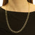 Fancy Link Chain Necklace Yellow Gold