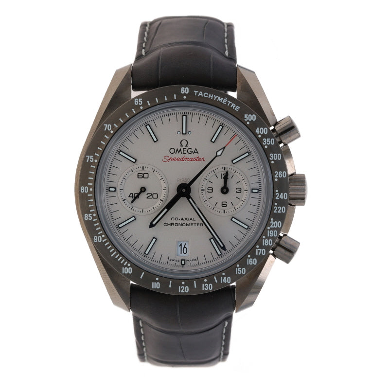 Omega Grey Side of the Moon Speedmaster Men's Watch 311.93.44.51.99.002 Ceramic Automatic