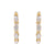 .95ctw Diamond Earrings Yellow Gold