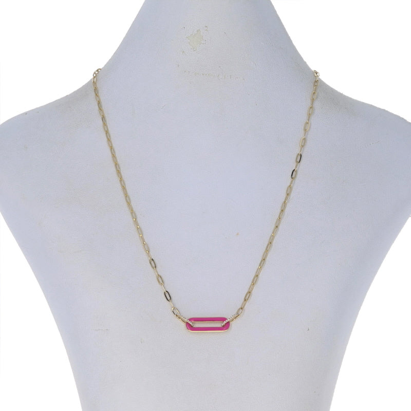 Diamond Pendant Necklace Yellow Gold
