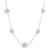 Freshwater Necklace White Gold