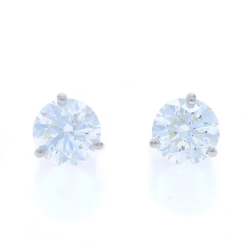 3.00ctw Diamond Earrings White Gold