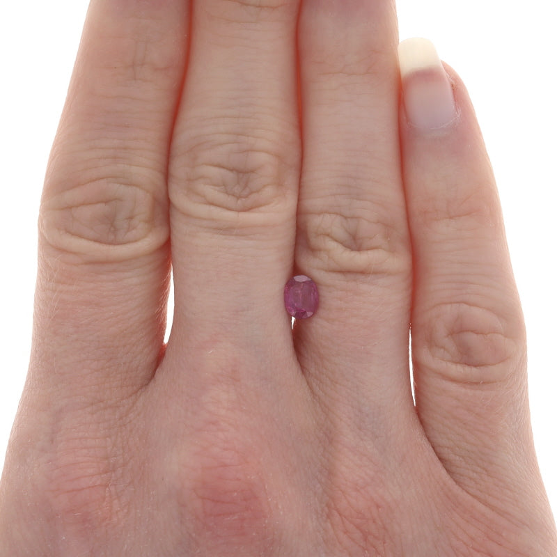 .76ct Oval Ruby