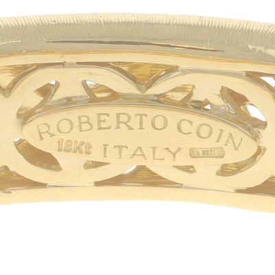 Roberto Coin Granada Satin .50ctw Diamond and Synthetic Ruby Bracelet Yellow Gold