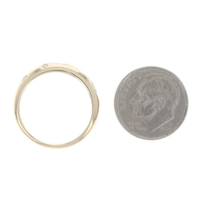 .35ctw Diamond Women's Band Yellow Gold