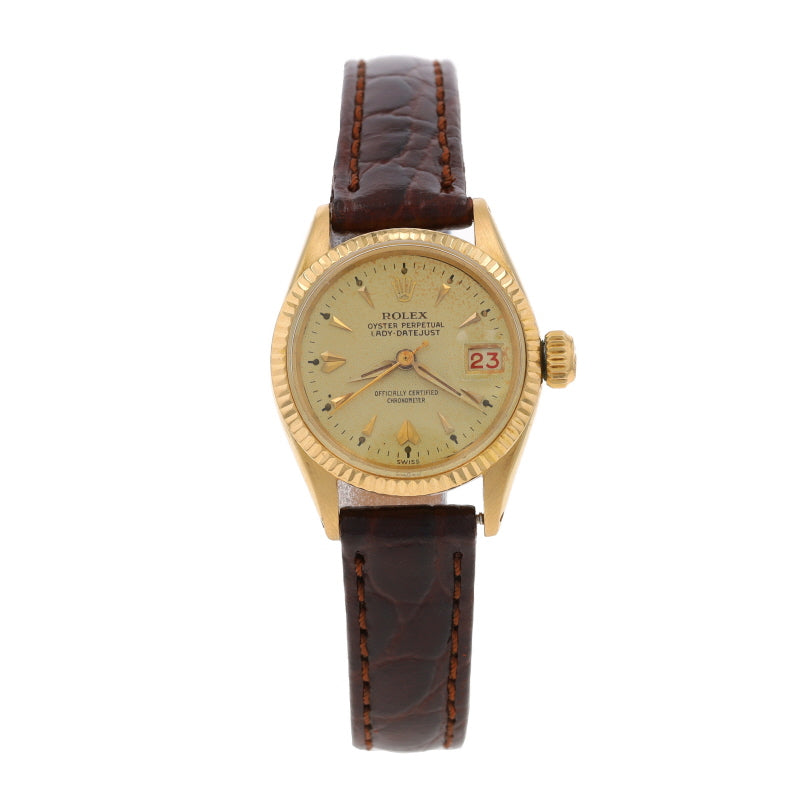 Rolex Lady-Datejust Ladies Watch 6517 Yellow Gold Automatic