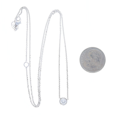 .47ct Diamond Pendant Necklace White Gold