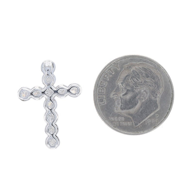 .62ctw Diamond Pendant White Gold