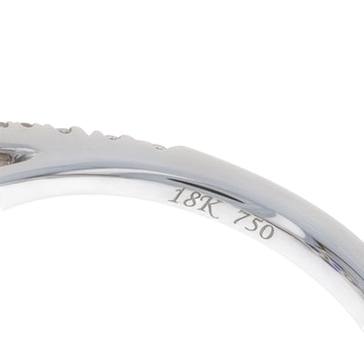 2.16ctw Sapphire and Saphhire Ring White Gold