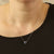 1.40ctw Sapphire and Diamond Pendant Necklace White Gold