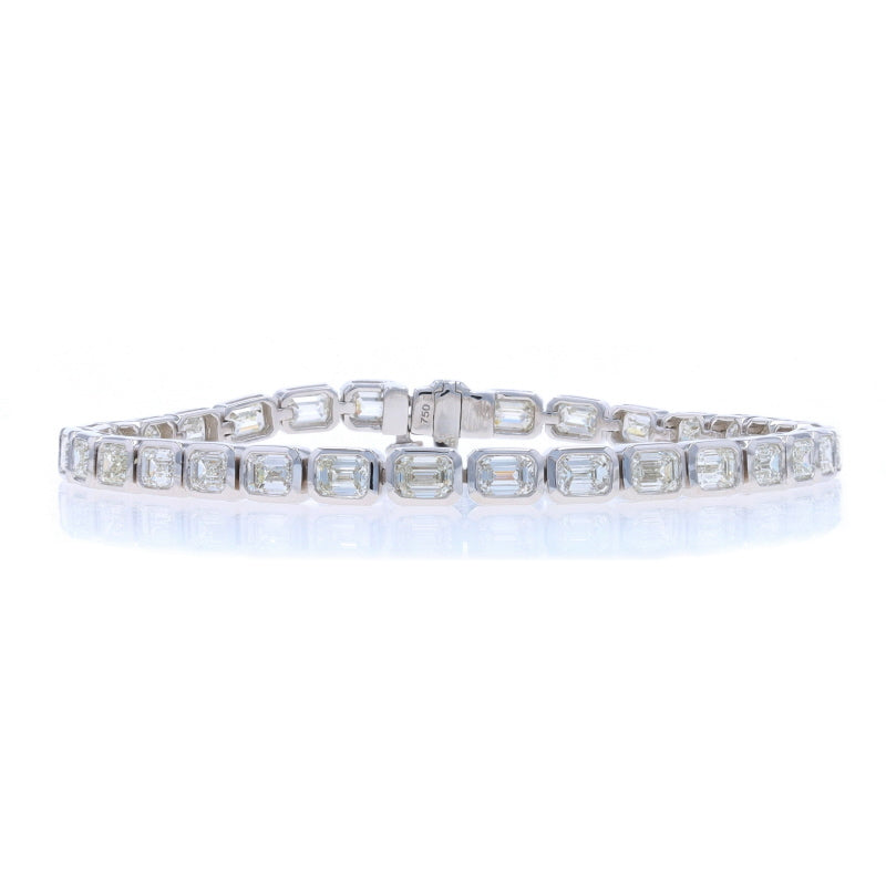 8.05ctw Diamond Bracelet White Gold