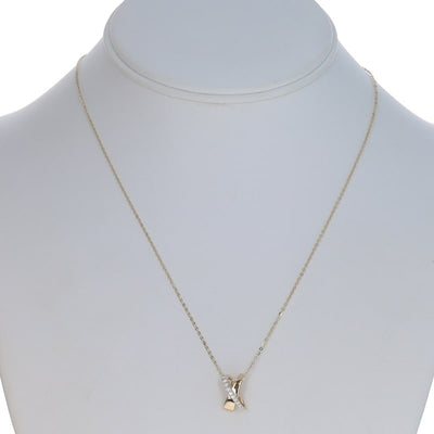 .12ctw Diamond Women's Pendant Necklace Yellow Gold