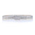 John Hardy Modern Chain Diamond Bracelet Sterling Silver