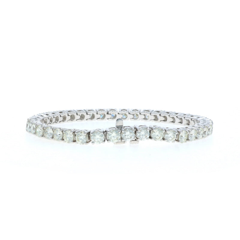 10.07ctw Diamond Bracelet White Gold