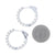 2.45ctw Diamond Earrings White Gold