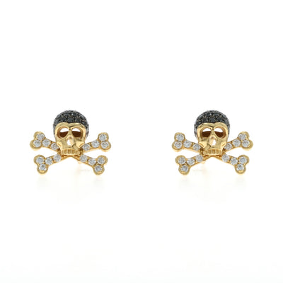 .65ctw Diamond Earrings Yellow Gold