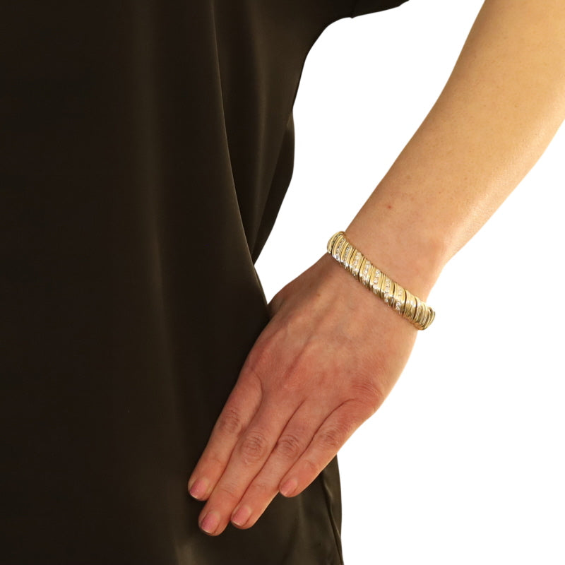 Jose Hess 3.36ctw Diamond Bracelet Yellow Gold