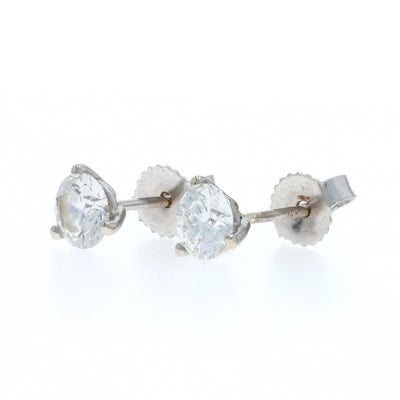 .86ctw Diamond Earrings White Gold