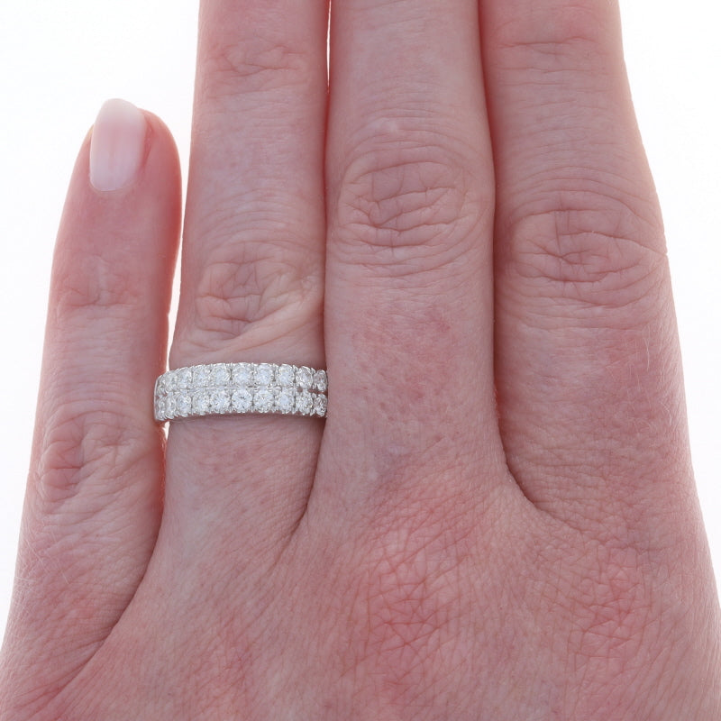 .98ctw Diamond Band White Gold