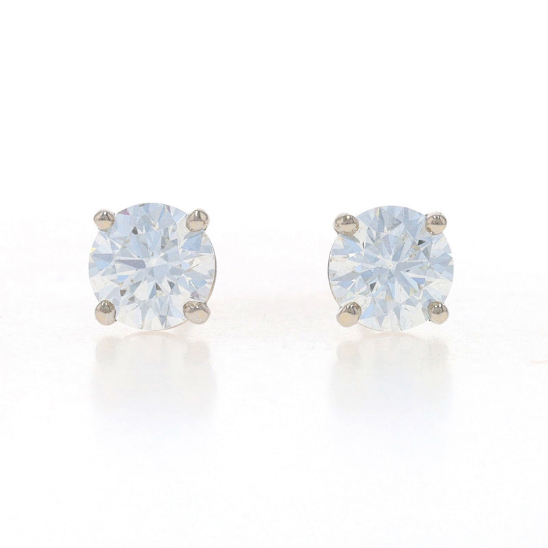 1.45ctw Diamond Earrings White Gold