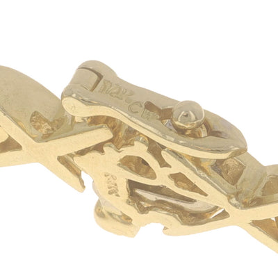 3.18ctw Diamond Bracelet Yellow Gold