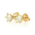 4.12ctw Diamond Earrings Yellow Gold